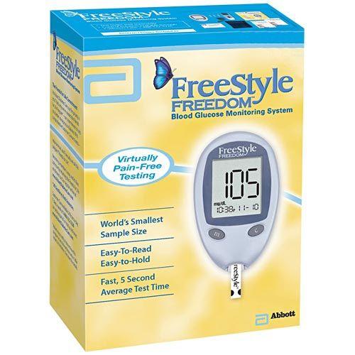 Freestyle diabetic testing strip